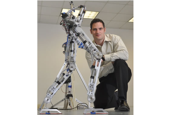 I walk sales like a robot
